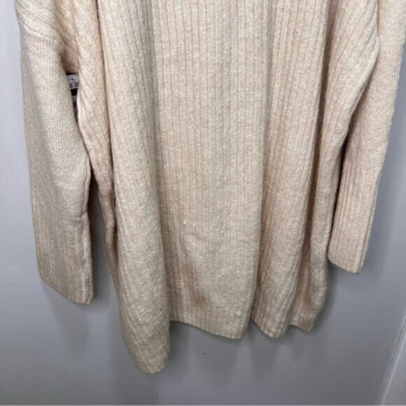 Lily Morgan Cream Knit Tunic Turtleneck Sweater Dress Size 3X Neutral - Picture 5 of 9